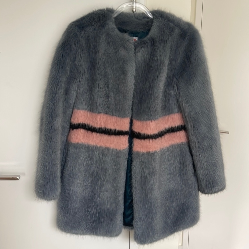 Shrimps faux fur coat
